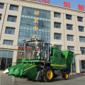 corn maize harvesting machine how it works